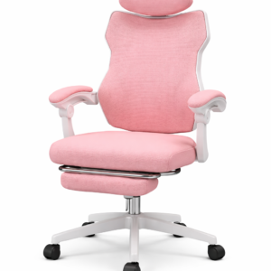 GHẾ CÔNG THÁI HỌC 302 HỒNG + GÁC CHÂN