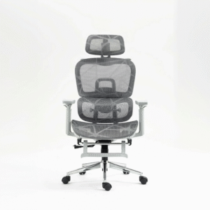 GHẾ CÔNG THÁI HỌC 900 XÁM + GÁC CHÂN